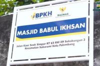 Lewat Baznas, BPKH Bantu Renovasi Masjid Babul Ihsan Palembang