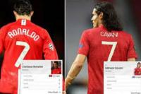 Rela Serahkan Nomor Punggung 7 Untuk Ronaldo, Solskjaer Puji Cavani 