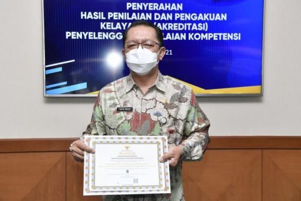 Kemendes Raih Akreditasi B Penyelenggara Penilaian Kompetensi 2021 