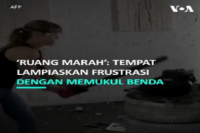 `Ruang Marah`: Tempat Lampiaskan Frustrasi Dengan Memukul Benda