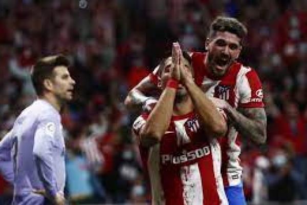 Dua Gol Atletico Madrid Benamkan Barcelona