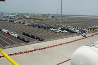 Perdana, Pelabuhan Patimban Kapalkan 700 Unit Kendaraan ke Belawan
