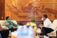 Mendes PDTT dan Bupati Madina Bahas Program Kerja Sama Pembangunan