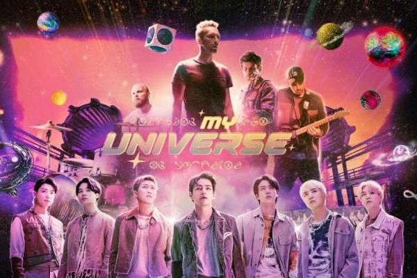 BTS Berada dipuncak Billboard atas Kolaborasinya bersama Coldplay