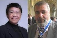  Jurnalis Filipina dan Rusia Menangkan Hadiah Nobel Perdamaian