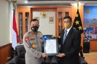 Temui Kapolda NTT, Utusan Khusus Perdana Menteri Timor Leste Apresiasi Kepemimpinan Kapolda NTT