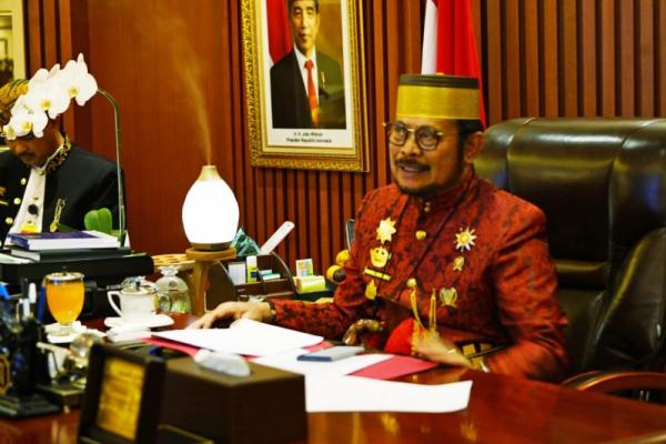 Hari Sumpah Pemuda, Mentan Syahrul Dorong Pemuda Terus Kreatif dan Inovatif