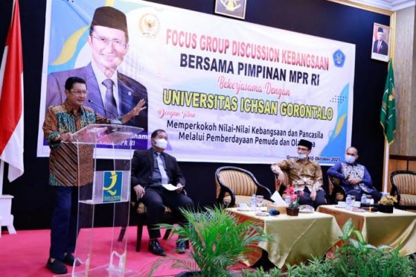 FGD Kebangsaan, Fadel: Lewat Olahraga, Angkat  Daerah dan Negara di Mata Dunia