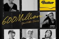 MV Lagu Butter dari BTS Mendapat 600 juta Kali Tayangan