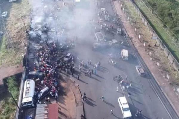 Truk BBM Meledak dan Terbakar di Sierra Leone Tewaskan 99 Orang