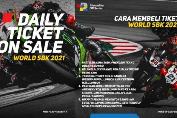 Tiket WSBK di Mandalika Mulai Dijual