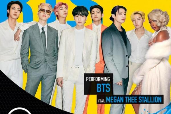 BTS Akan Duet dengan Megan Thee Stallion di American Music Award