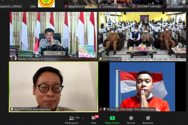 Tingkatkan Kapasitas Petani Milenial Papua, Kementan Gelar Pelatihan Bagi Petani