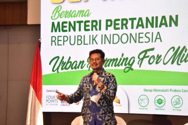 Mentan Syahrul: HIPMI Miliki Tanggungjawab Hidupnya Negeri, Bangsa, dan Rakyat ke Depan