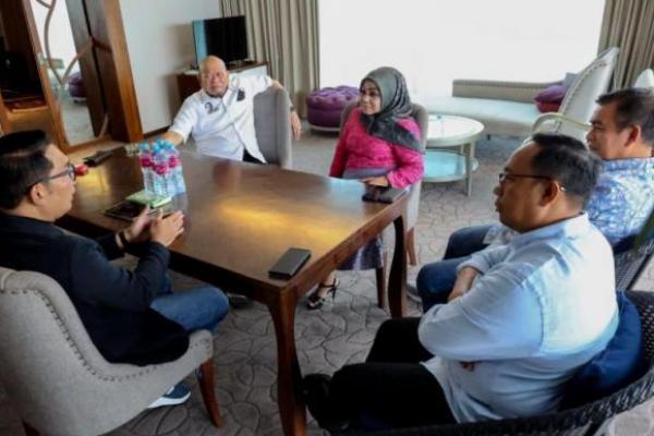 LaNyalla Singgung Capres Jalur Non Partai saat Bertemu Ridwan Kamil