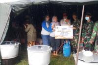 Gerak Cepat, Bulog Bantu Korban Erupsi Semeru