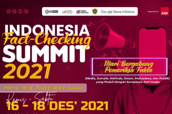 AMSI dkk Akan Gelar Indonesia Fact-checking Summit 2021