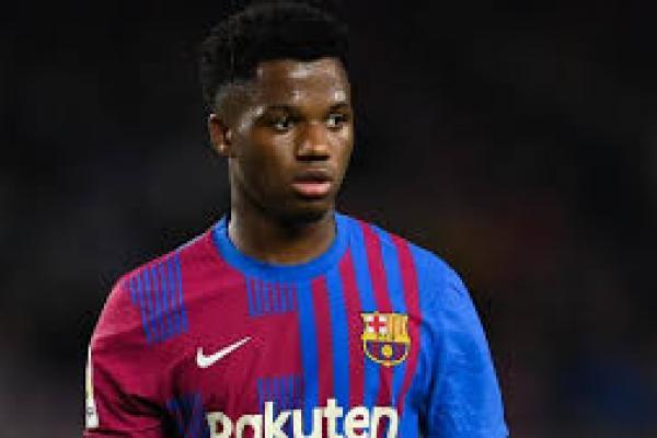 Pemain Barcelona, Ansu Fati yang gagal bersinar setelah mengalami cedera (Foto: detik.com) 