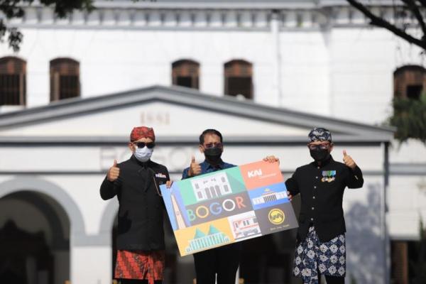 KAI-Pemkot Bogor Resmikan Integrasi Stasiun dan Alun-alun