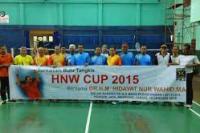 Dorong Pengembangan Olah Raga, HNW Bantu Bangun Lapangan Bulutangkis