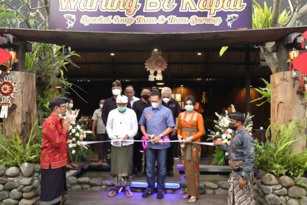 Resmikan Warung Makan Bali, Bamsoet: UMKM Paling Terdampak Pandemi
