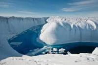 Ilustrasi. Ngarai air lelehan di lapisan es Greenland. (Foto: University of Washington/theguardian.com)