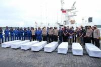 Delapan Jenazah WNI Korban Kapal Karam Dipulangkan