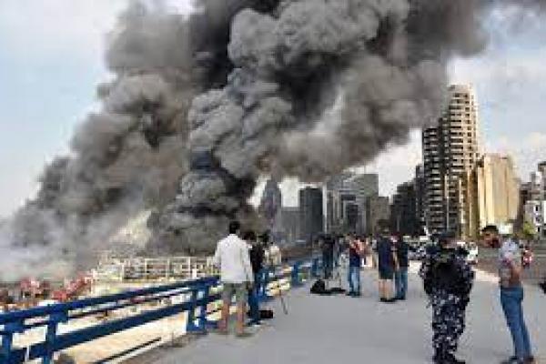 Gedung Hizbullah Diguncang Ledakan di Selatan Lebanon