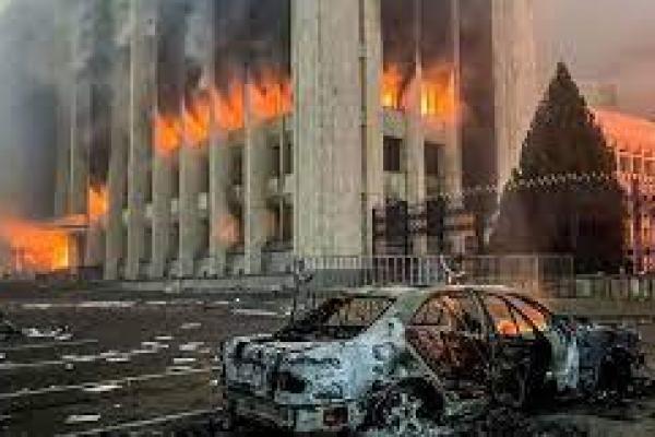 225 Tewas Dalam Kerusuhan Kazakhstan