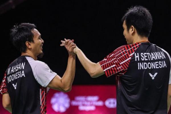 Kalah Oleh Tuan Rumah, Hendra-Ahsan Runner-up India Open 2022