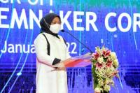 Menaker Ida Minta Pejabat Tinggi Bersinergi Kembangkan Kompetensi SDM Pagawai Kemnaker