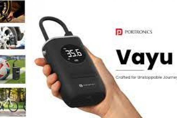 Solusi Pengendara, Portronics Luncurkan Pompa Ban Portable