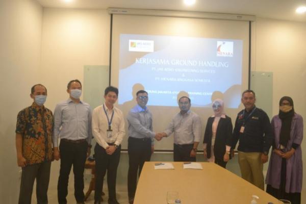 JAE Jalin Kerja Sama Ground Handling dengan Menara Angkasa Semesta