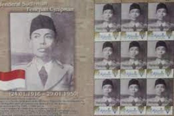 Ukraina Menerbitkan Prangko Bergambar Jenderal Sudirman