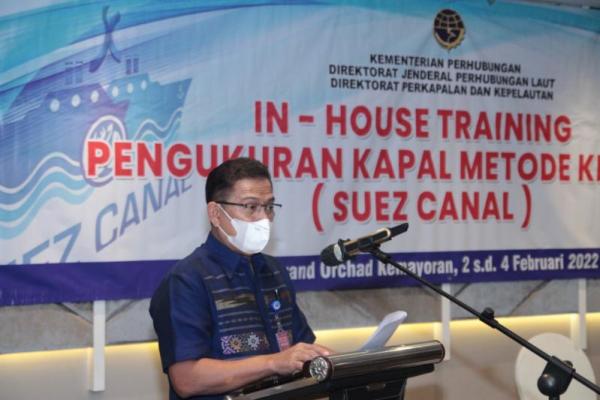 Ditjen Hubla Gelar Training Metode Khusus Pengukuran Kapal