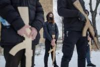  Ukraina Latih Warga Sipil Sebagai Persiapan Menghadapi Serangan Rusia