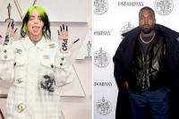 Dianggap Sindir Konser Astroworld, Kanye West Tuntut Permintaan Maaf Billie Eilish pada Travis Scott