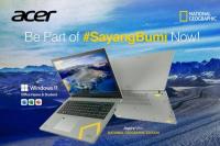 Acer-Nasional Geographic Luncurkan Laptop Ramah Lingkungan