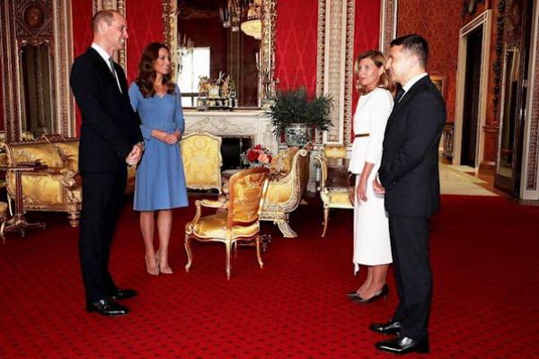 Pangeran William dan Kate Middleton Dukung Ukraina