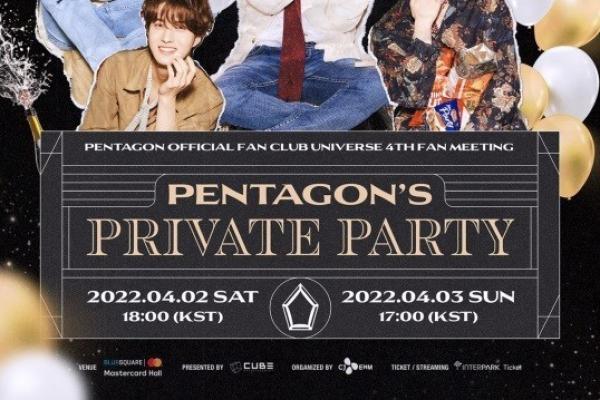 Boy Band Pentagon Sapa Penggemar Dalam Acara Jumpa Fans