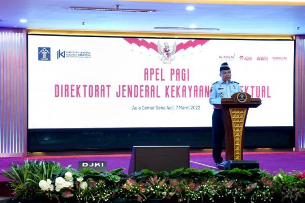 Berkat Dukungan Pegawai, DJKI Berhasil Wujudkan WBBM