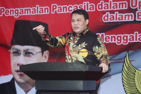Seminar di Tulang Bawang, Basarah: Pancasila Harus Hadir Dalam Kebijakan Publik 