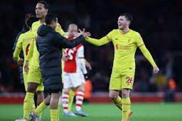Atasi Arsenal 2-0, Liverpool Perpendek Selisih Jadi 1 Poin dengan Manchester City