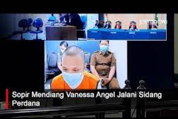 Sopir Mendiang Vanessa Angel Dituntut Tujuh Tahun Penjara