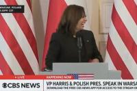 Tertawakan Pertanyaan Tentang Pengungsi Ukraina, Kamala Harris Dihujat