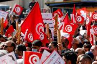 Pemerintah Tunisia Hentikan Protes di Jalan yang Jadi Simbol Revolusi 2011