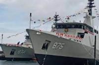 Dua Kapal Perang Karya Anak Bangsa  Diluncurkan