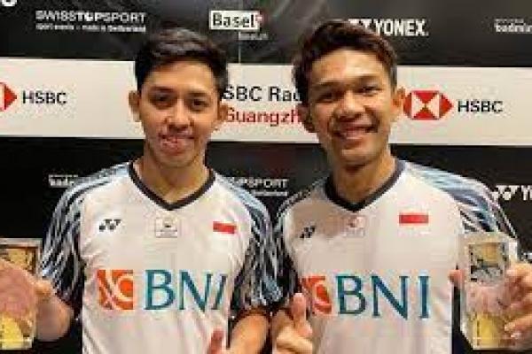Ganda Fajar/Rian Sabet Gelar Juara  Swiss Open 2022