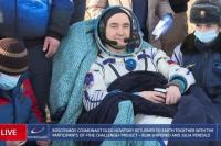 Astronot Amerika Bersama Dua Kosmonot Rusia Mendarat di Kazakhstan