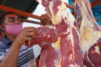 Ilustrasi - penjual daging (Foto: Antara)